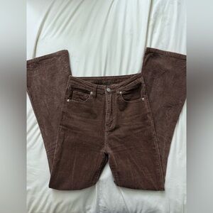 Brown Corduroy Pants